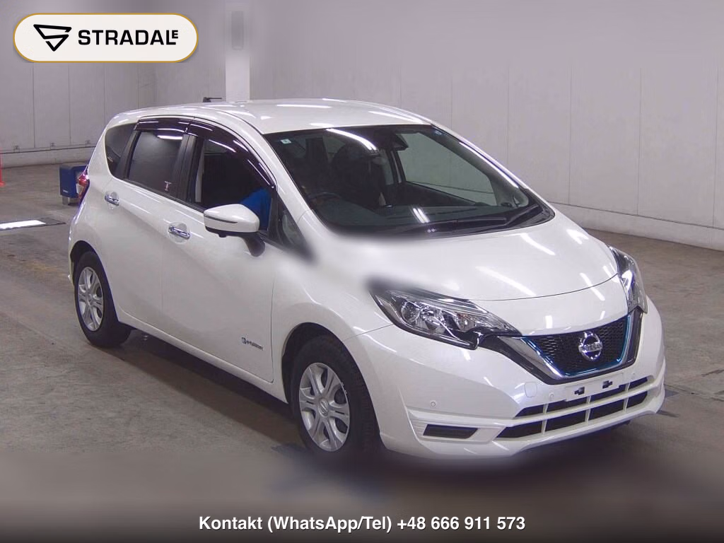 NISSAN NOTE E-POWER X 2018, aukcja z Japonii, zdjęcie 1
