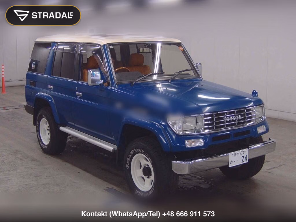 TOYOTA LAND CRUISER PRADO 5D 4WD SX WIDE 1993, aukcja z Japonii, zdjęcie 1