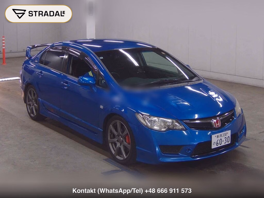 HONDA CIVIC 4D TYPE R 2008, aukcja z Japonii, zdjęcie 1