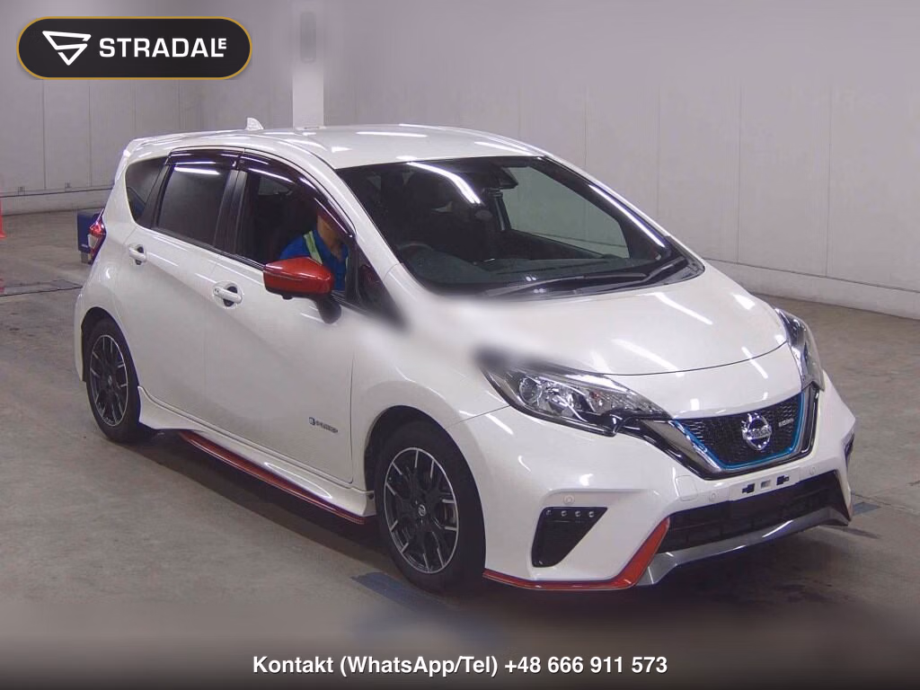 NISSAN NOTE E-POWER NISMO 2018, aukcja z Japonii, zdjęcie 1