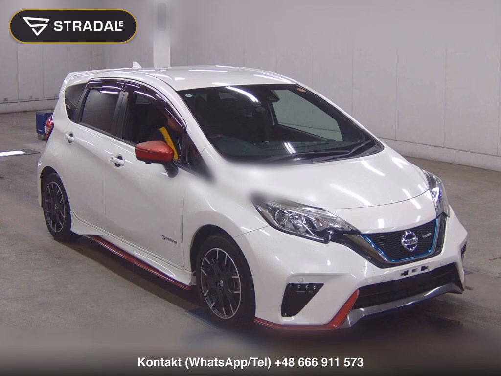 NISSAN NOTE E-POWER NISMO 2018, aukcja z Japonii, zdjęcie 1