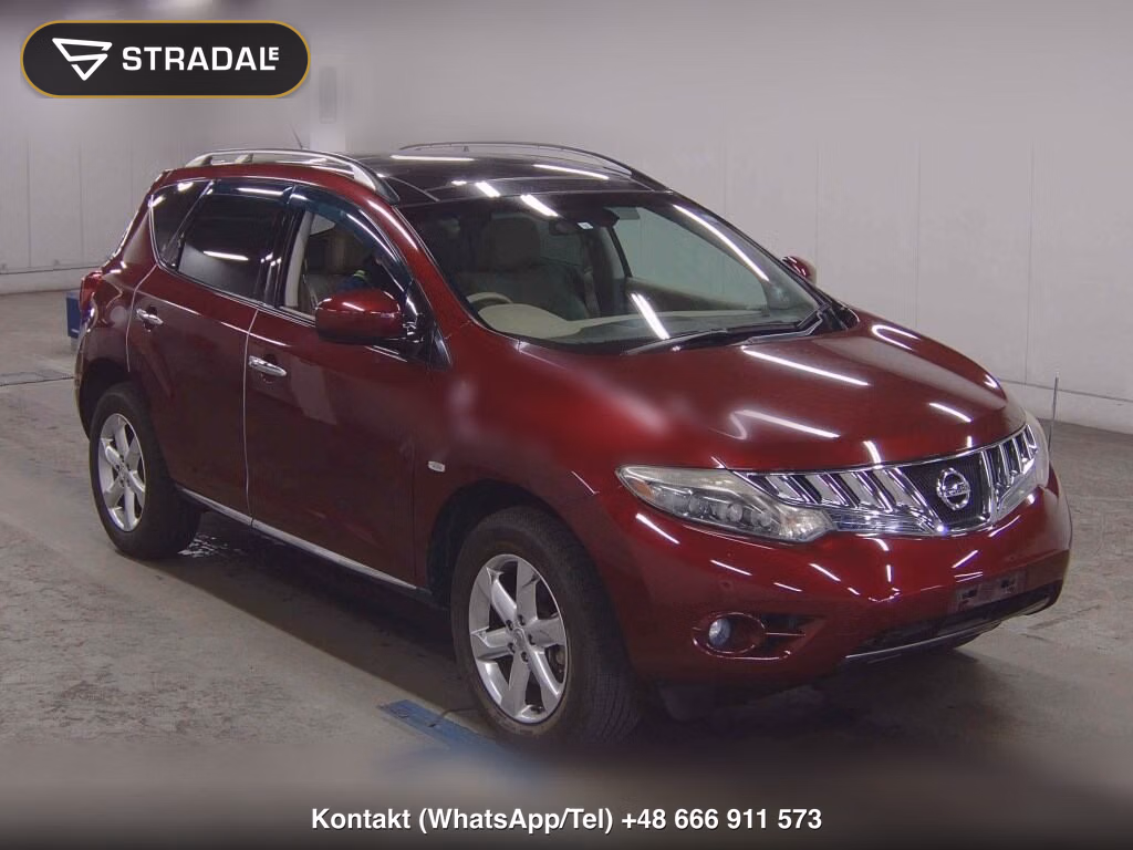 NISSAN MURANO 4WD 350XV FOUR 2009, aukcja z Japonii, zdjęcie 1