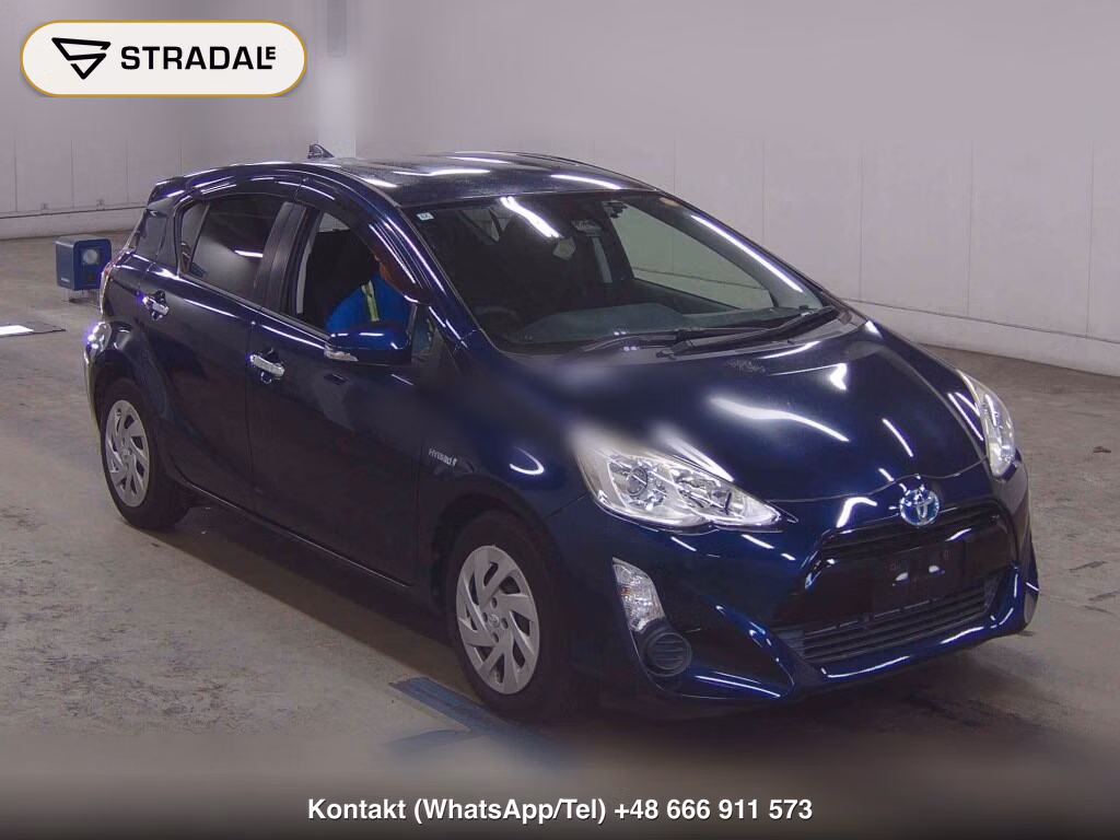 TOYOTA AQUA S STYLE BLACK 2016, aukcja z Japonii, zdjęcie 1