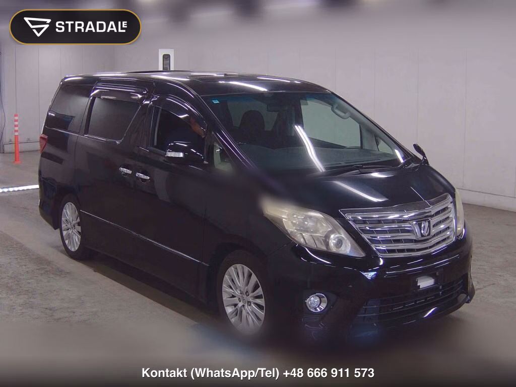 TOYOTA ALPHARD 240S C PACKAGE 2012, aukcja z Japonii, zdjęcie 1