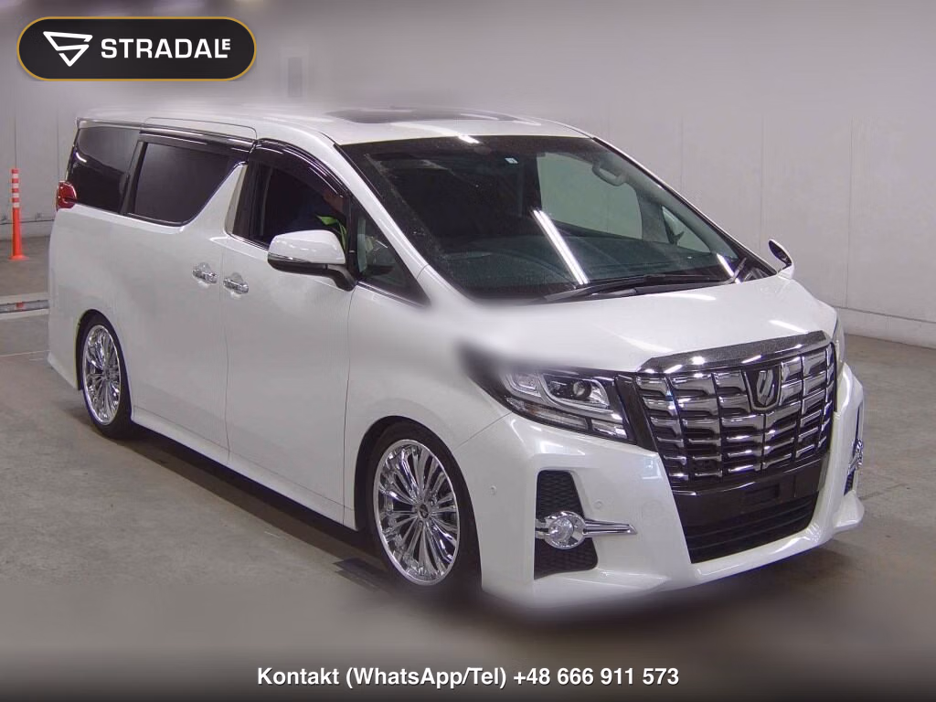 TOYOTA ALPHARD 2.5S A PACKAGE 2017, aukcja z Japonii, zdjęcie 1