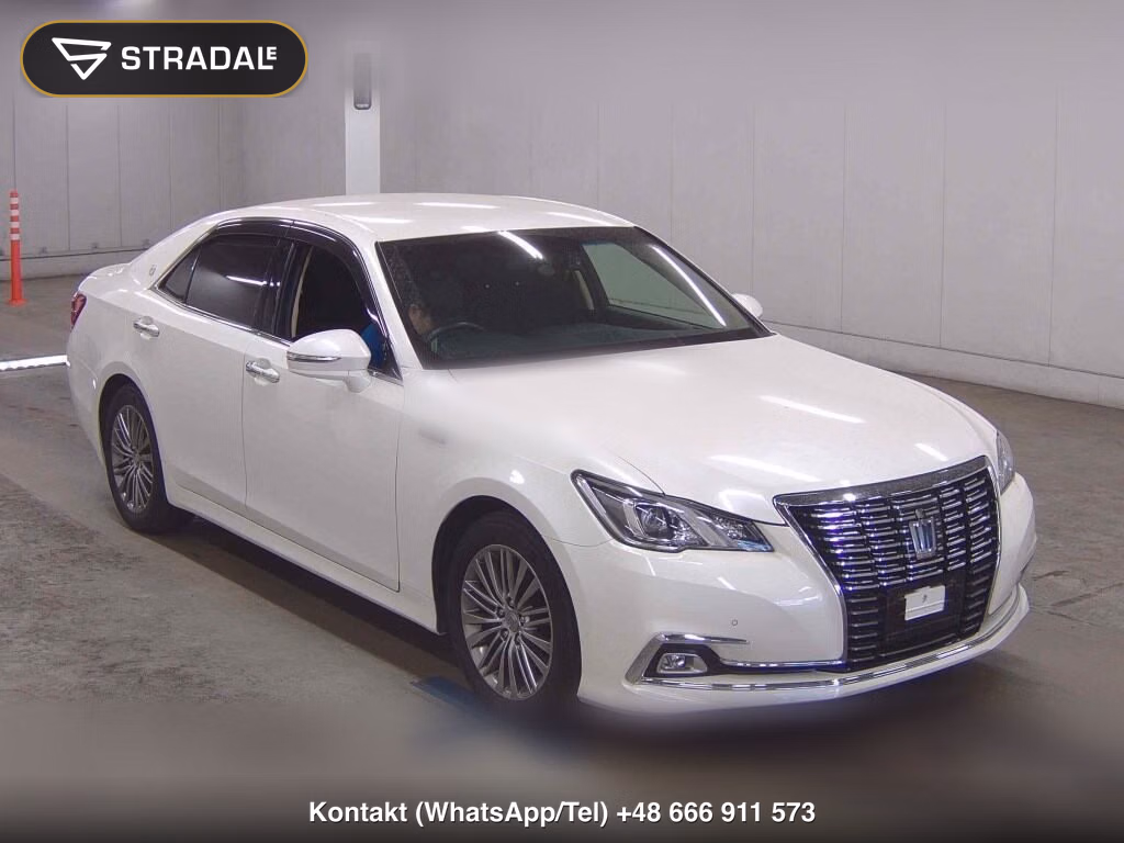 TOYOTA CROWN HYBRID ROYAL SALOON 2016, aukcja z Japonii, zdjęcie 1
