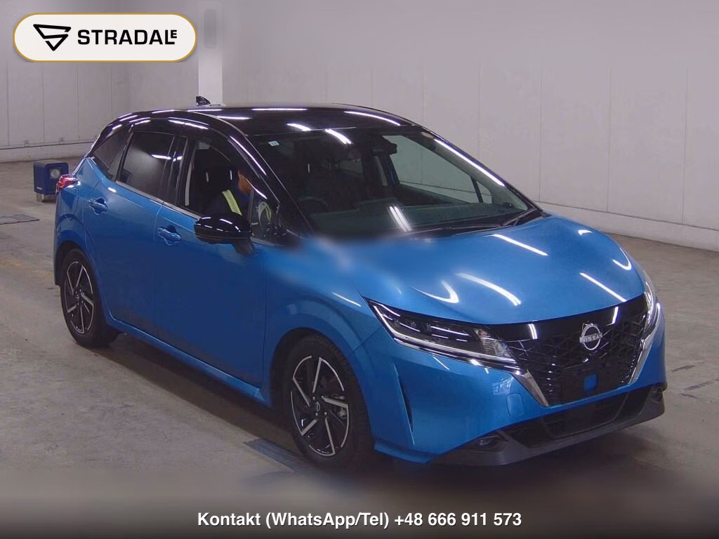 NISSAN NOTE X 2021, aukcja z Japonii, zdjęcie 1