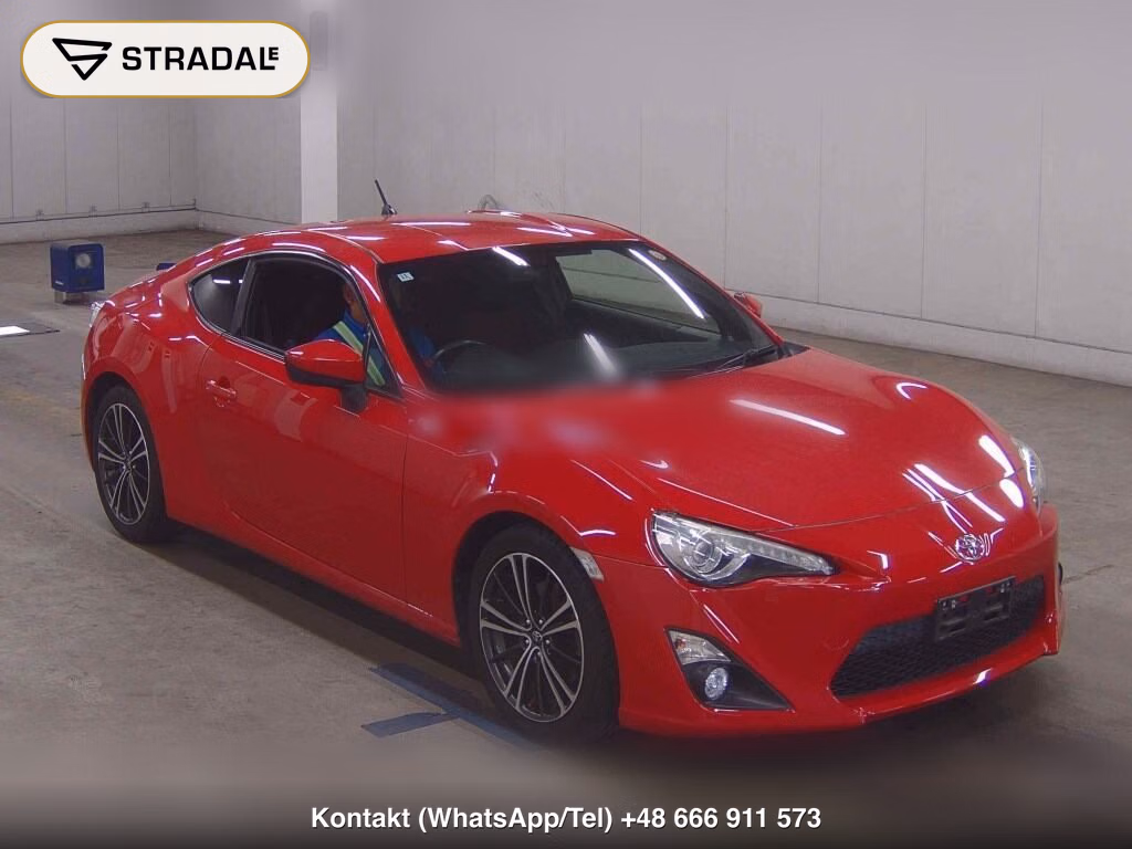 TOYOTA 86 GT 2012, aukcja z Japonii, zdjęcie 1