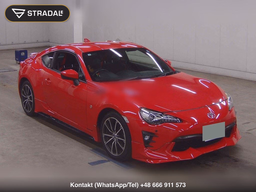 TOYOTA 86 GT 2019, aukcja z Japonii, zdjęcie 1