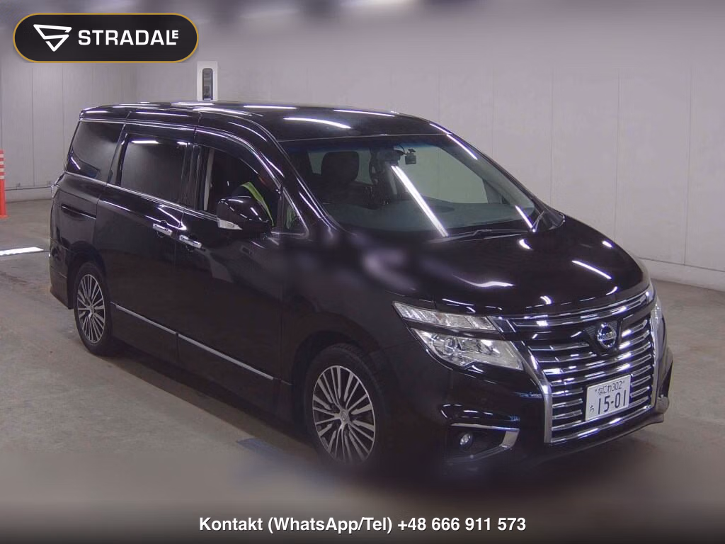 NISSAN ELGRAND 5D 250 HIGHWAY STAR S 2017, aukcja z Japonii, zdjęcie 1