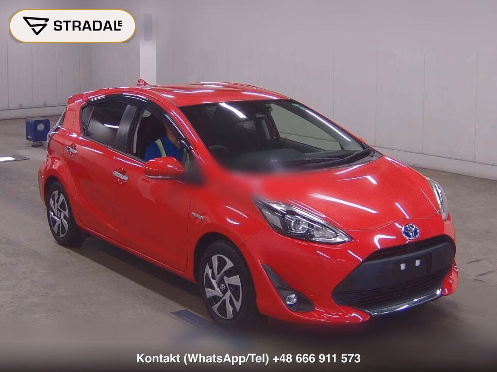 TOYOTA AQUA S STYLE BLACK 2019, aukcja z Japonii, zdjęcie 1