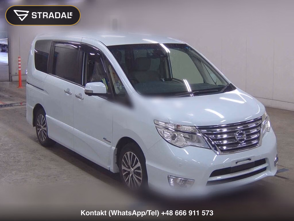 NISSAN SERENA 5D HIGHWAY STAR G S-HYBRID ADVANCED SAFETY 2014, aukcja z Japonii, zdjęcie 1