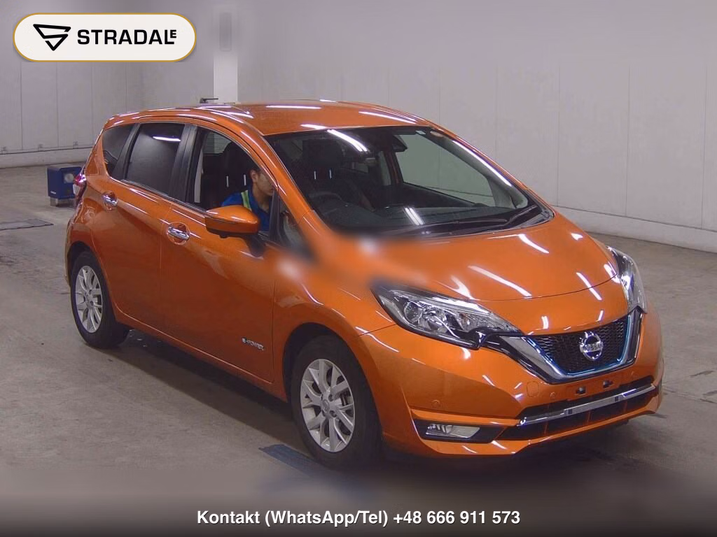 NISSAN NOTE E-POWER MEDALIST 2017, aukcja z Japonii, zdjęcie 1