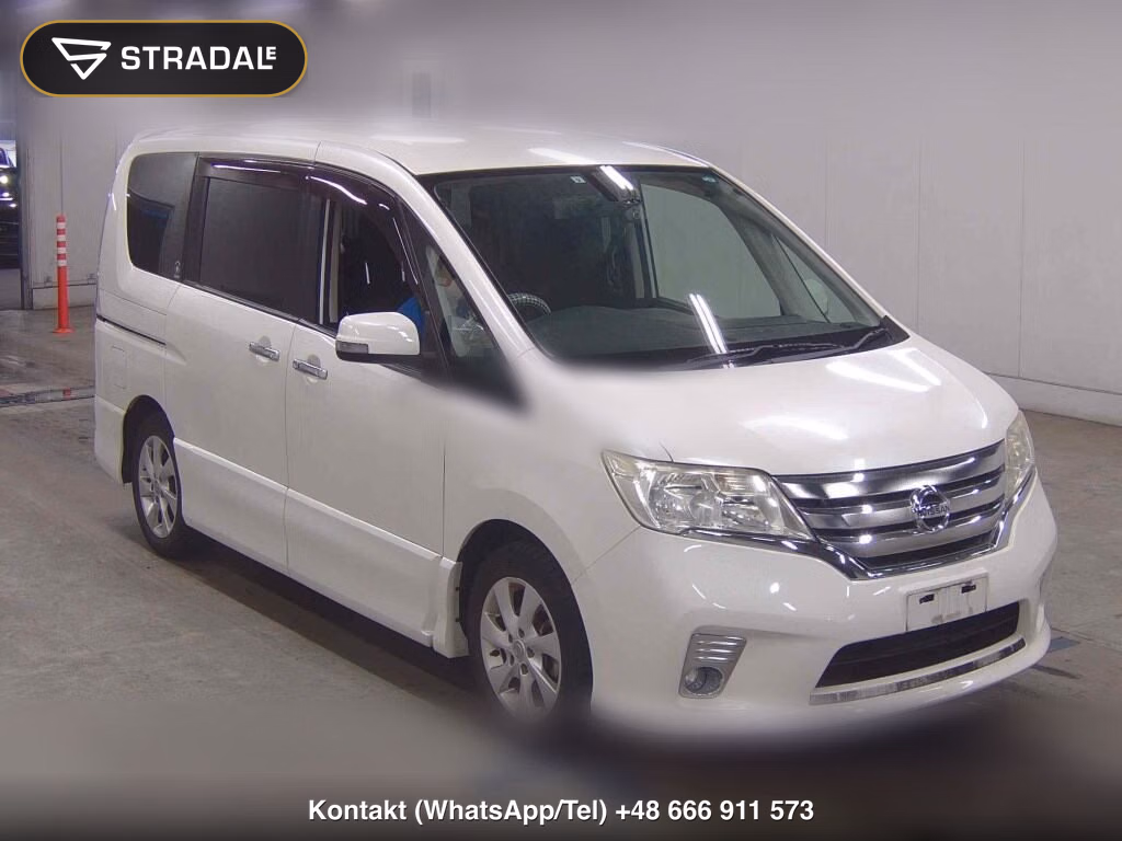NISSAN SERENA 5D HIGHWAY STAR 2011, aukcja z Japonii, zdjęcie 1