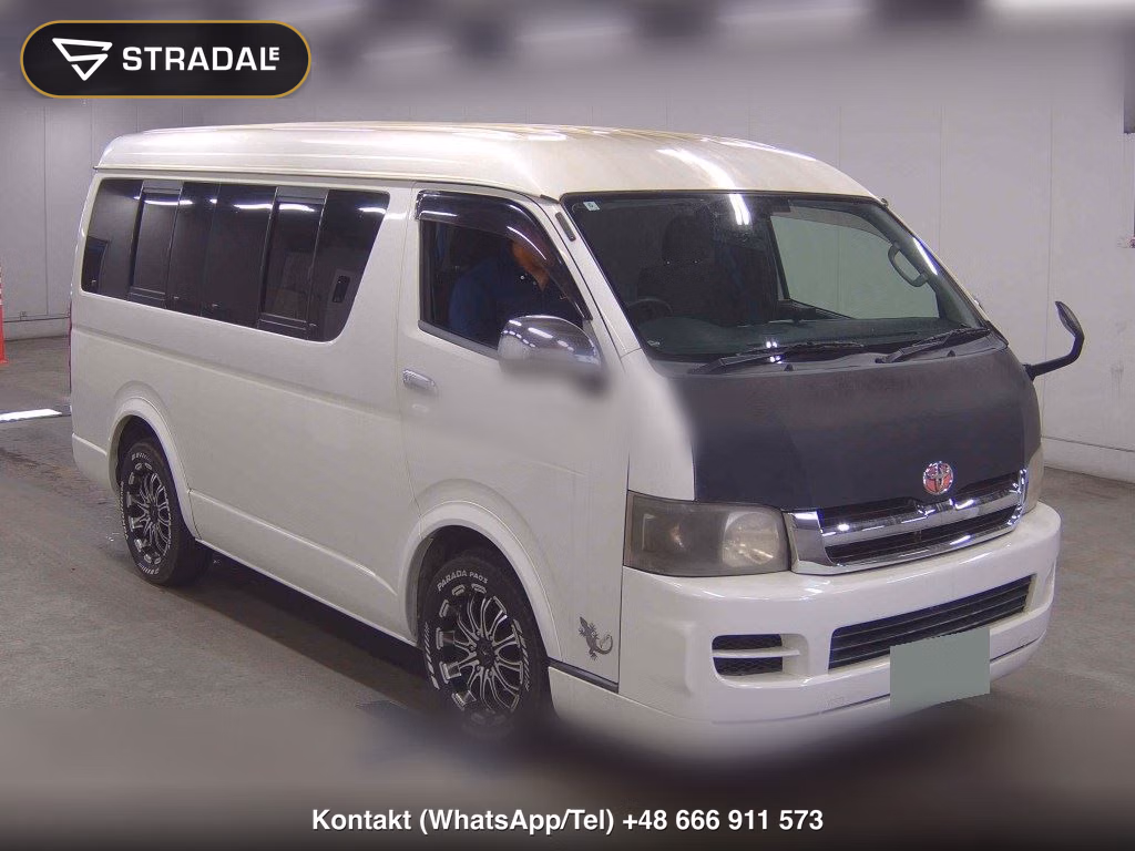 TOYOTA HIACE WAGON 4D DX 2007, aukcja z Japonii, zdjęcie 1