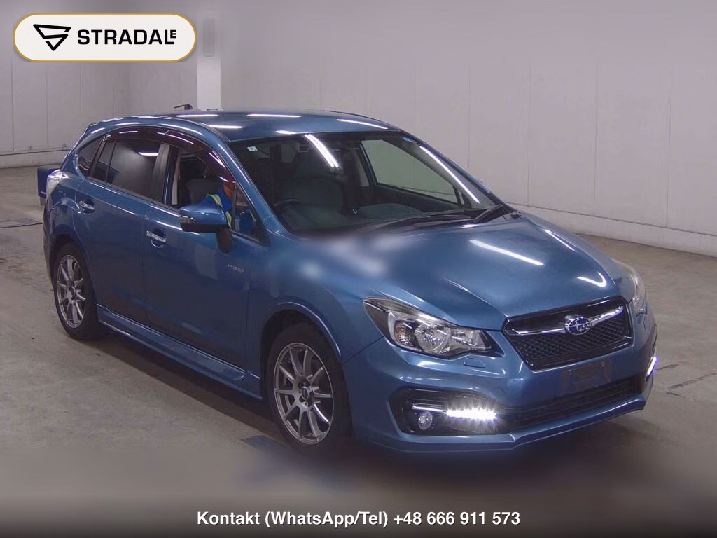 SUBARU IMPREZA SPORT HYBRID 4WD HYBRID 2.0I-S EYESIGHT 2015, aukcja z Japonii, zdjęcie 1