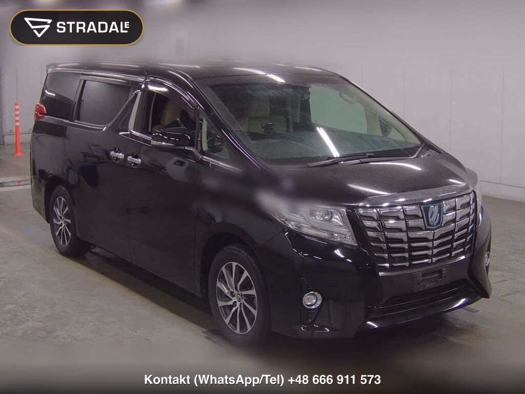 TOYOTA ALPHARD HYBRID 4WD EXECUTIVE LOUNGE 2017, aukcja z Japonii, zdjęcie 1