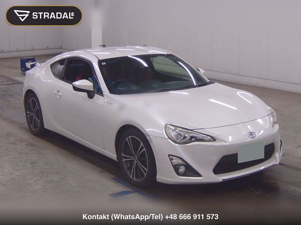 TOYOTA 86 GT 2012, aukcja z Japonii, zdjęcie 1