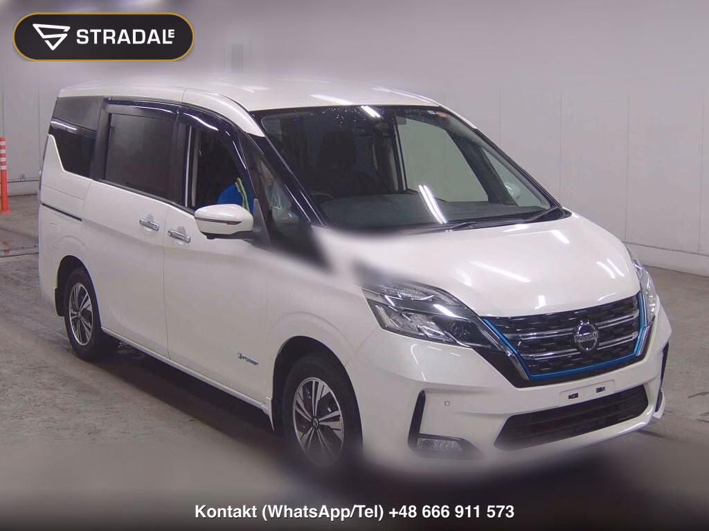 NISSAN SERENA 5D E-POWER XV 2019, aukcja z Japonii, zdjęcie 1