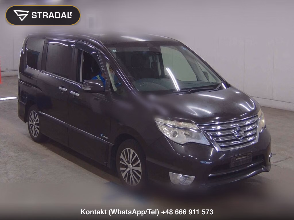 NISSAN SERENA 5D HIGHWAY STAR S-HYBRID ADVANCED SAFETY PA 2014, aukcja z Japonii, zdjęcie 1