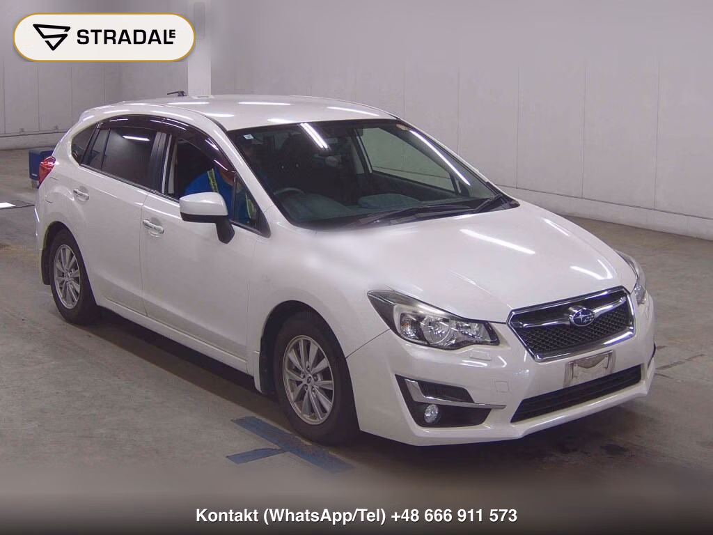 SUBARU IMPREZA SPORT 1.6I-L PROUD EDITION 2015, aukcja z Japonii, zdjęcie 1
