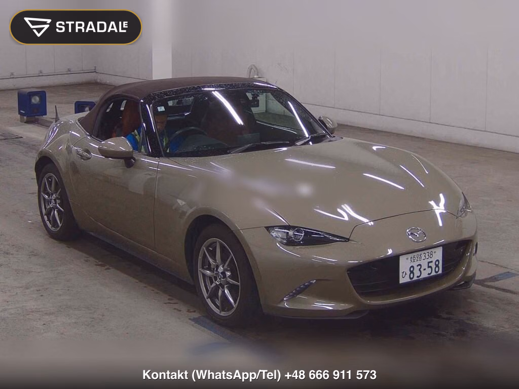 MAZDA ROADSTER BROWN TOP 2023, aukcja z Japonii, zdjęcie 1