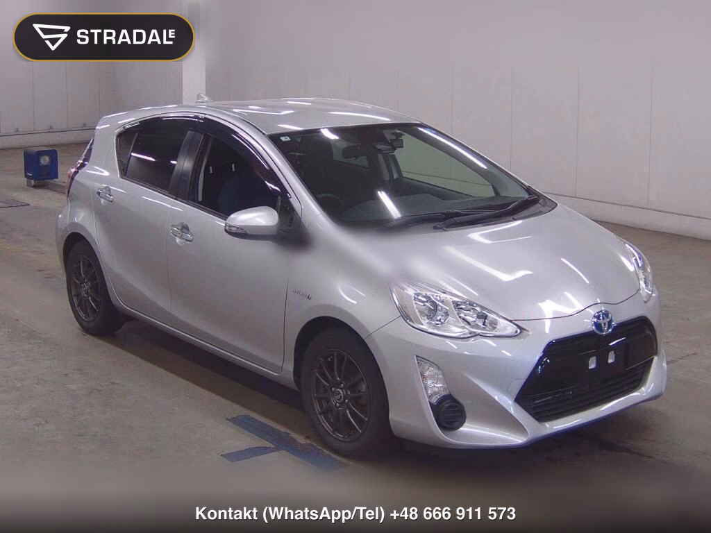 TOYOTA AQUA S STYLE BLACK 2017, aukcja z Japonii, zdjęcie 1