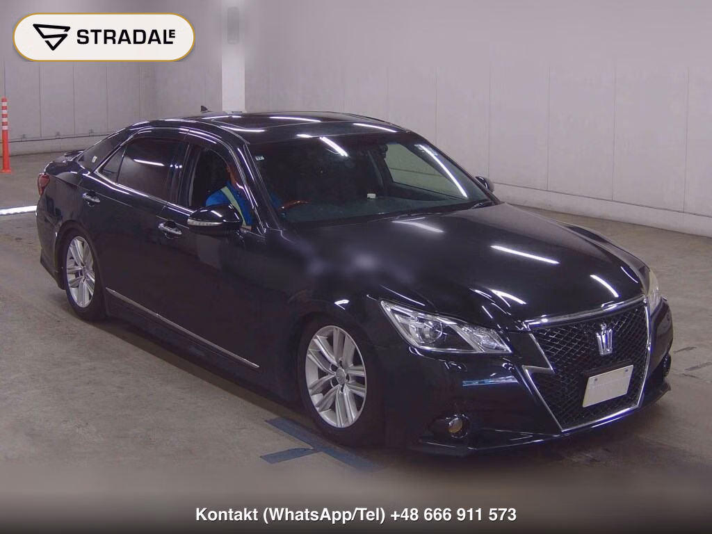 TOYOTA CROWN 4D ATHLETE S 2013, aukcja z Japonii, zdjęcie 1