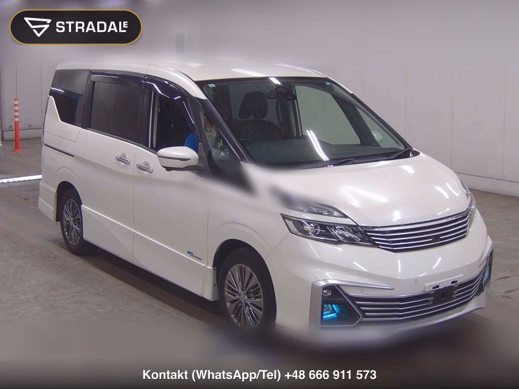 NISSAN SERENA 5D RIDER V SELECTION 2017, aukcja z Japonii, zdjęcie 1