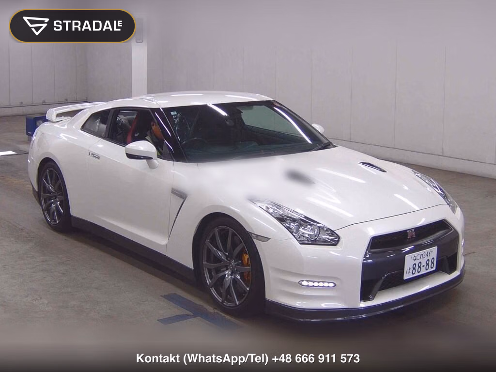 NISSAN GT-R 4WD BLACK EDITION 2011, aukcja z Japonii, zdjęcie 1
