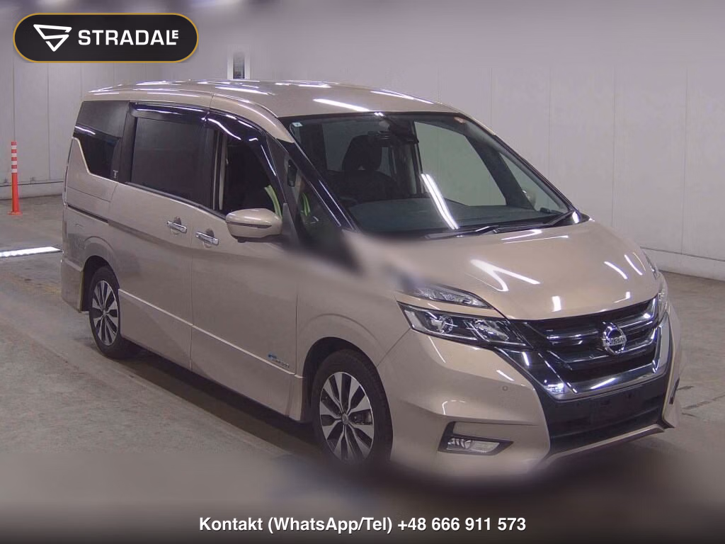 NISSAN SERENA 5D HIGHWAY STAR V SELECTION 2017, aukcja z Japonii, zdjęcie 1
