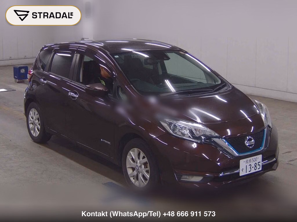 NISSAN NOTE E-POWER MEDALIST 2020, aukcja z Japonii, zdjęcie 1