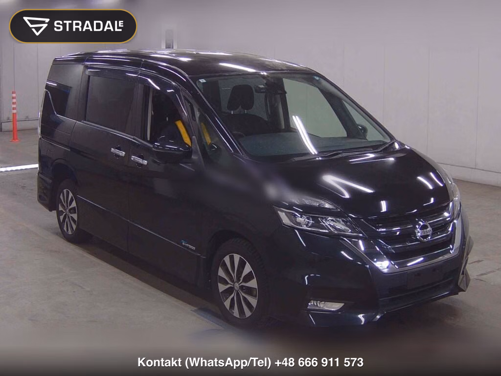 NISSAN SERENA 5D HIGHWAY STAR V SELECTION 2017, aukcja z Japonii, zdjęcie 1
