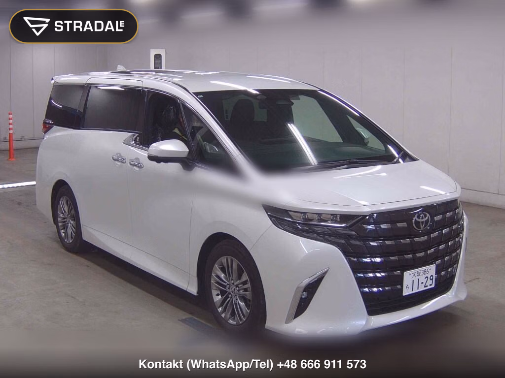 TOYOTA ALPHARD Z 2025, aukcja z Japonii, zdjęcie 1