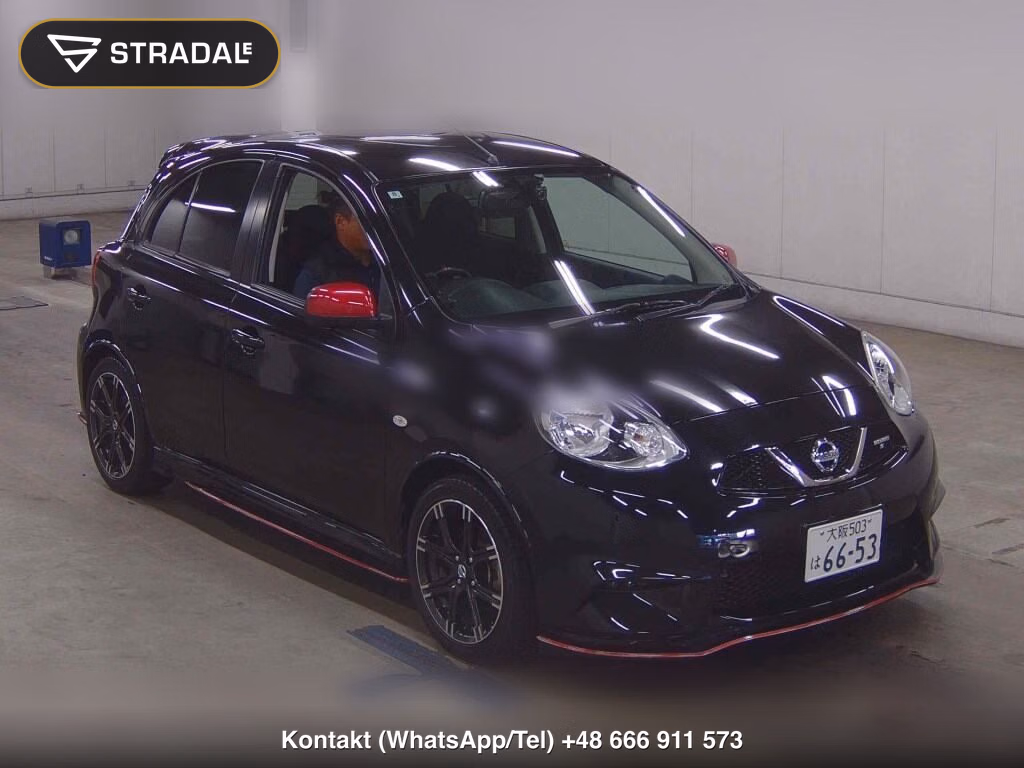 NISSAN MARCH 5D NISMO S 2014, aukcja z Japonii, zdjęcie 1