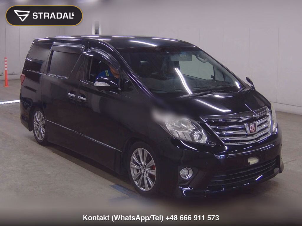 TOYOTA ALPHARD 4WD 240S C PACKAGE 2012, aukcja z Japonii, zdjęcie 1