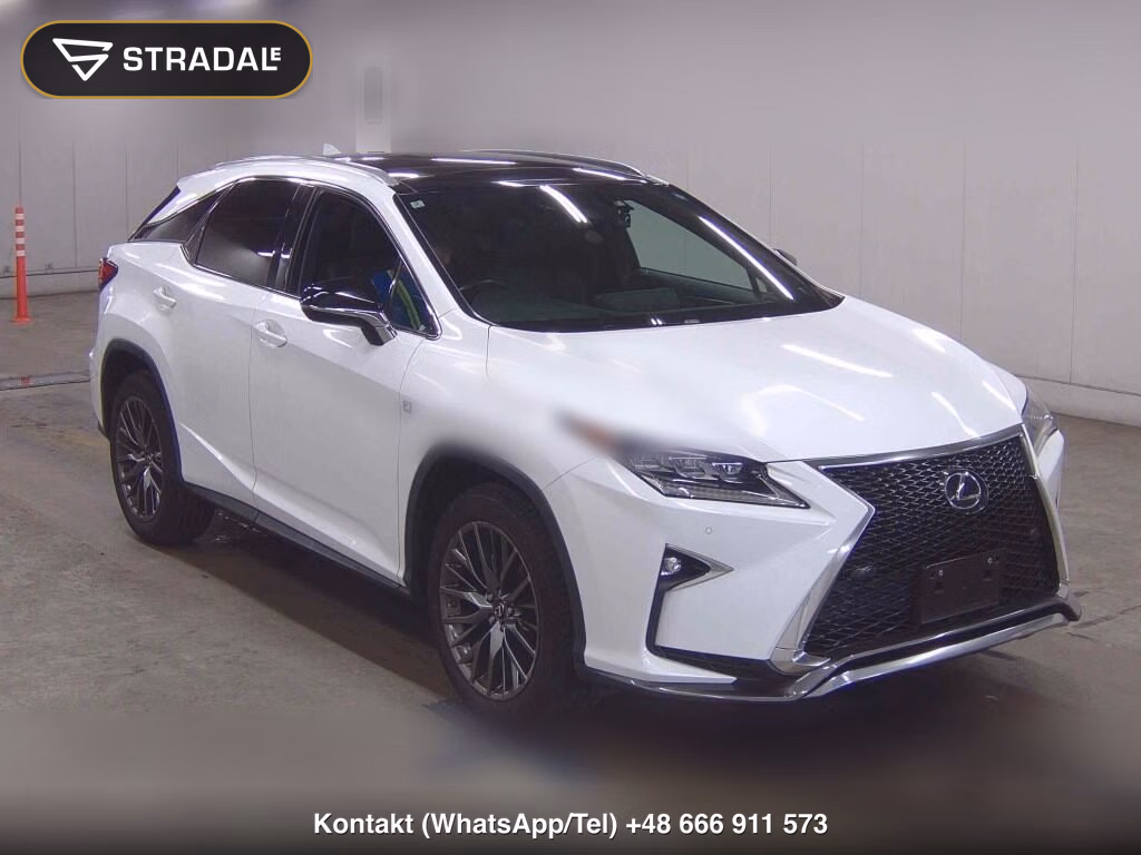 LEXUS RX 4WD RX200T F SPORT 2016, aukcja z Japonii, zdjęcie 1