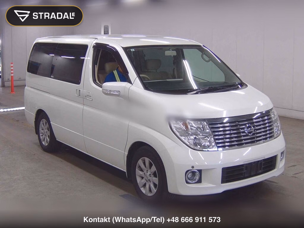 NISSAN ELGRAND 5D 4WD V 2005, aukcja z Japonii, zdjęcie 1