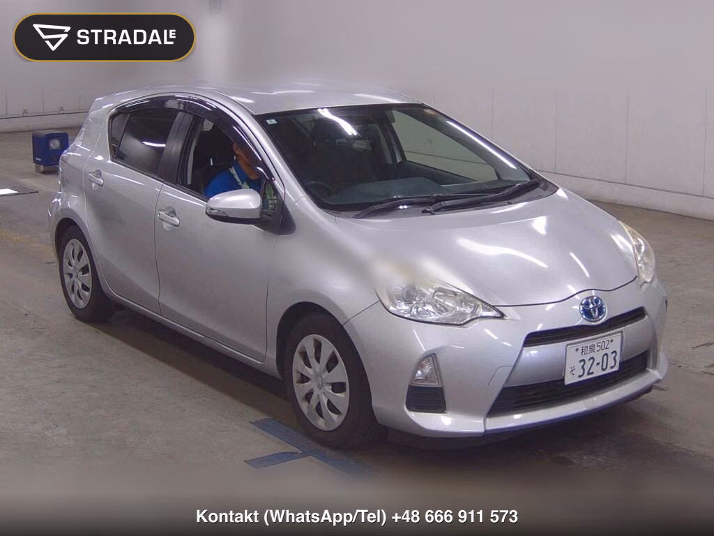 TOYOTA AQUA S SMART ENTRY NAVI READY PACKAGE 2014, aukcja z Japonii, zdjęcie 1