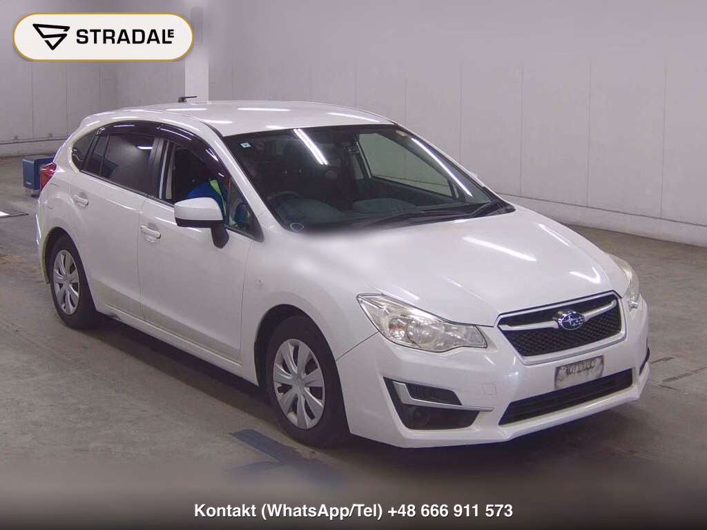SUBARU IMPREZA SPORT 1.6I 2015, aukcja z Japonii, zdjęcie 1