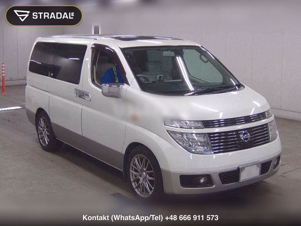 NISSAN ELGRAND 5D 4WD VG 2003, aukcja z Japonii, zdjęcie 1