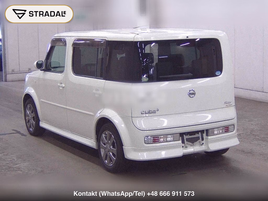 NISSAN CUBE CUBIC RIDER 2007, aukcja z Japonii, zdjęcie 1