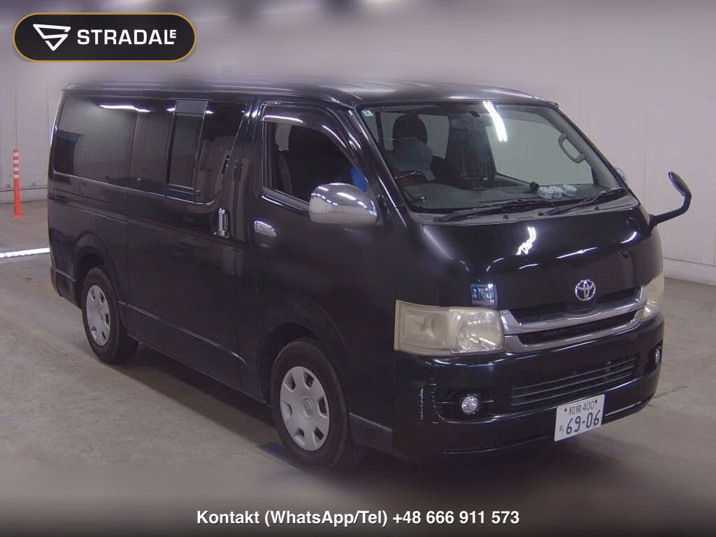 TOYOTA HIACE VAN 5D LONG SUPER GL 2008, aukcja z Japonii, zdjęcie 1