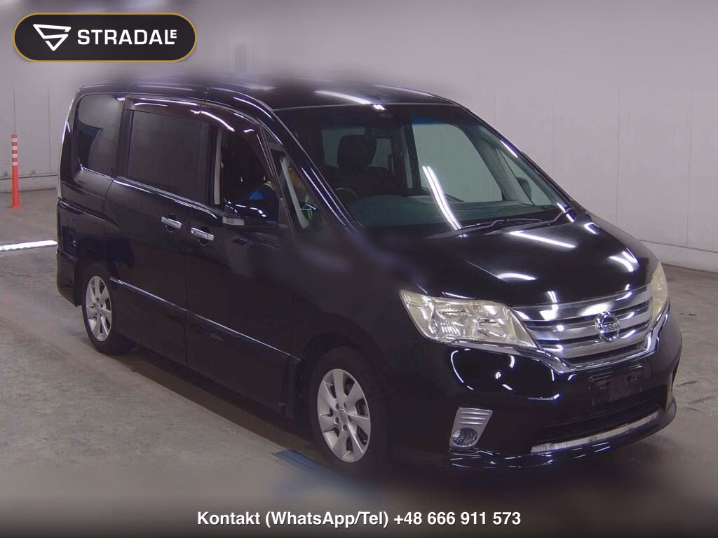 NISSAN SERENA 5D HIGHWAY STAR 2011, aukcja z Japonii, zdjęcie 1