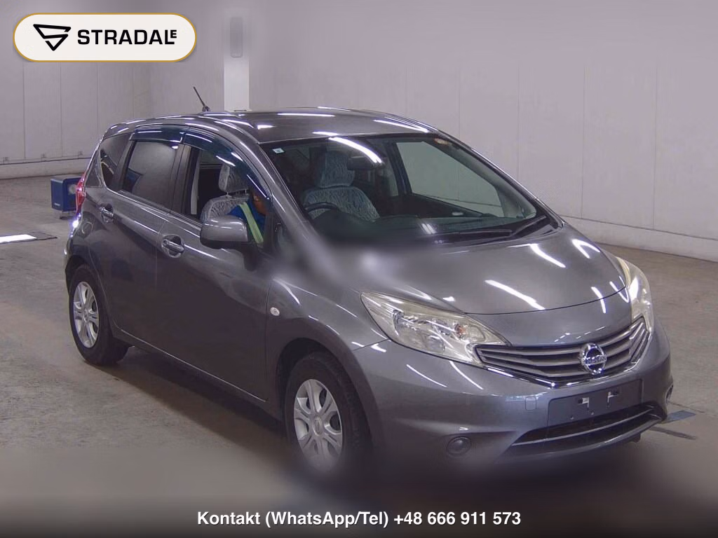 NISSAN NOTE X 2013, aukcja z Japonii, zdjęcie 1