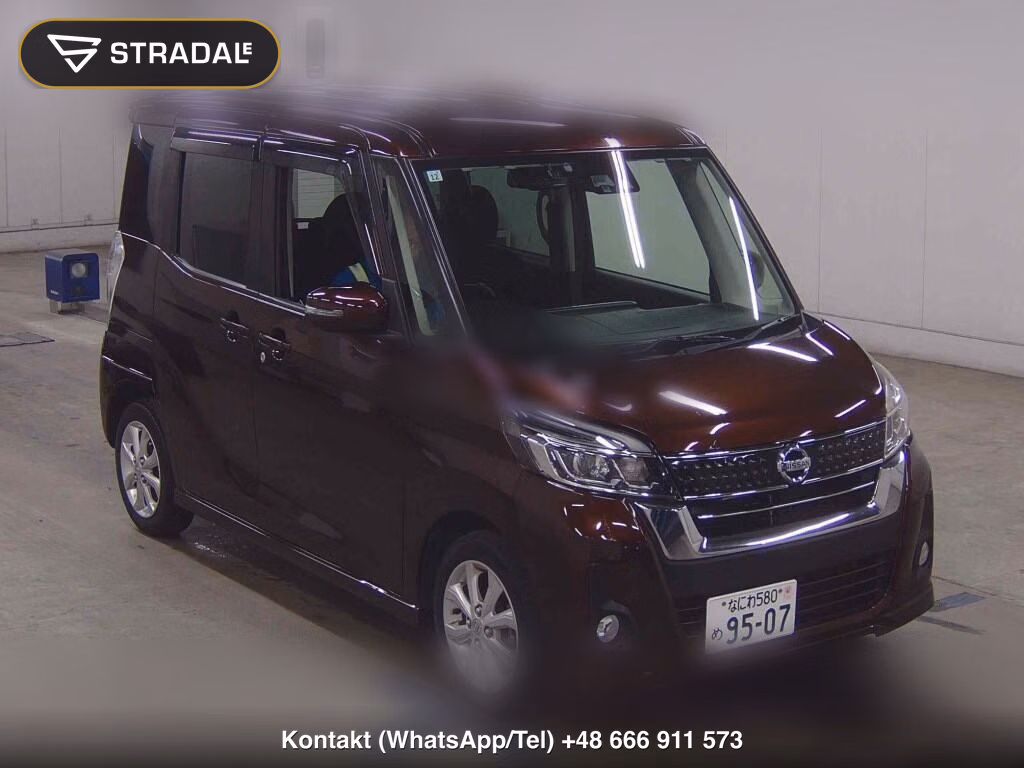 NISSAN DAYZ ROOX HIGHWAY STAR X 2017, aukcja z Japonii, zdjęcie 1