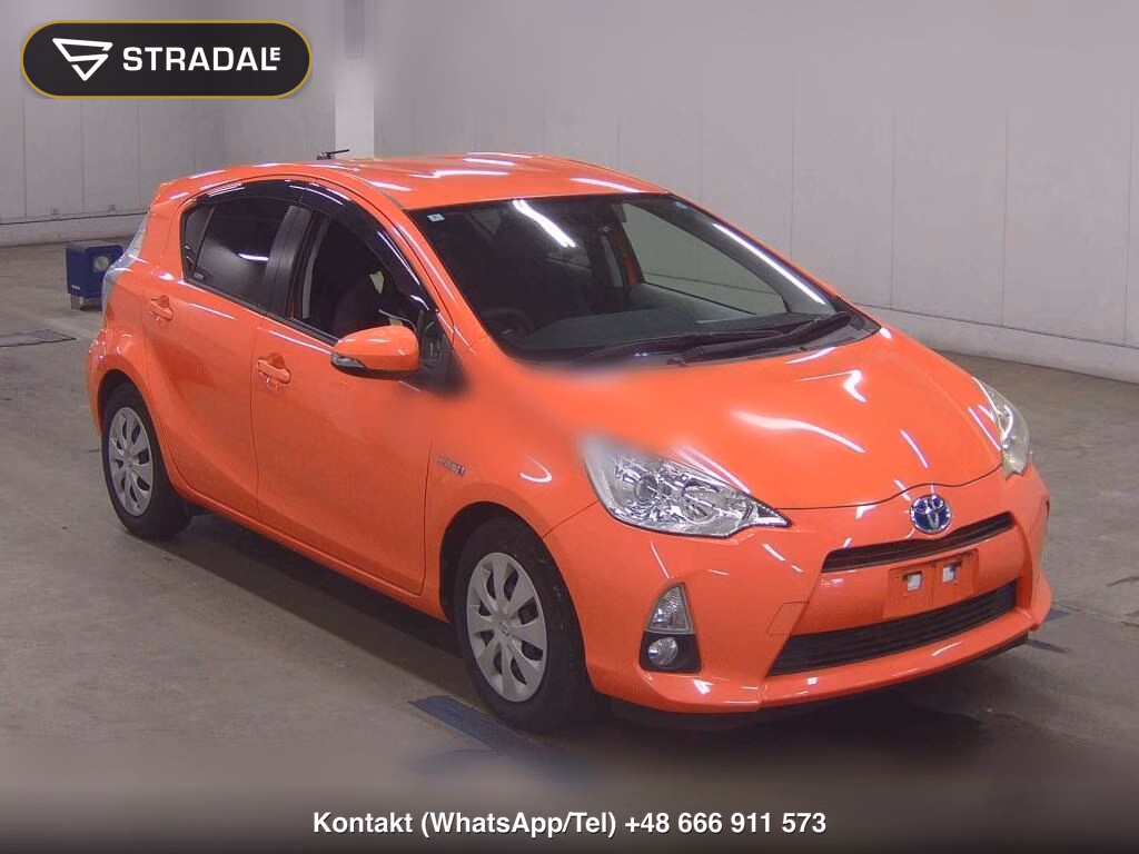 TOYOTA AQUA S 2012, aukcja z Japonii, zdjęcie 1
