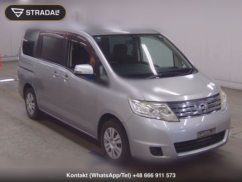 NISSAN SERENA 5D 20S V SELECTION 2010, aukcja z Japonii, zdjęcie 1