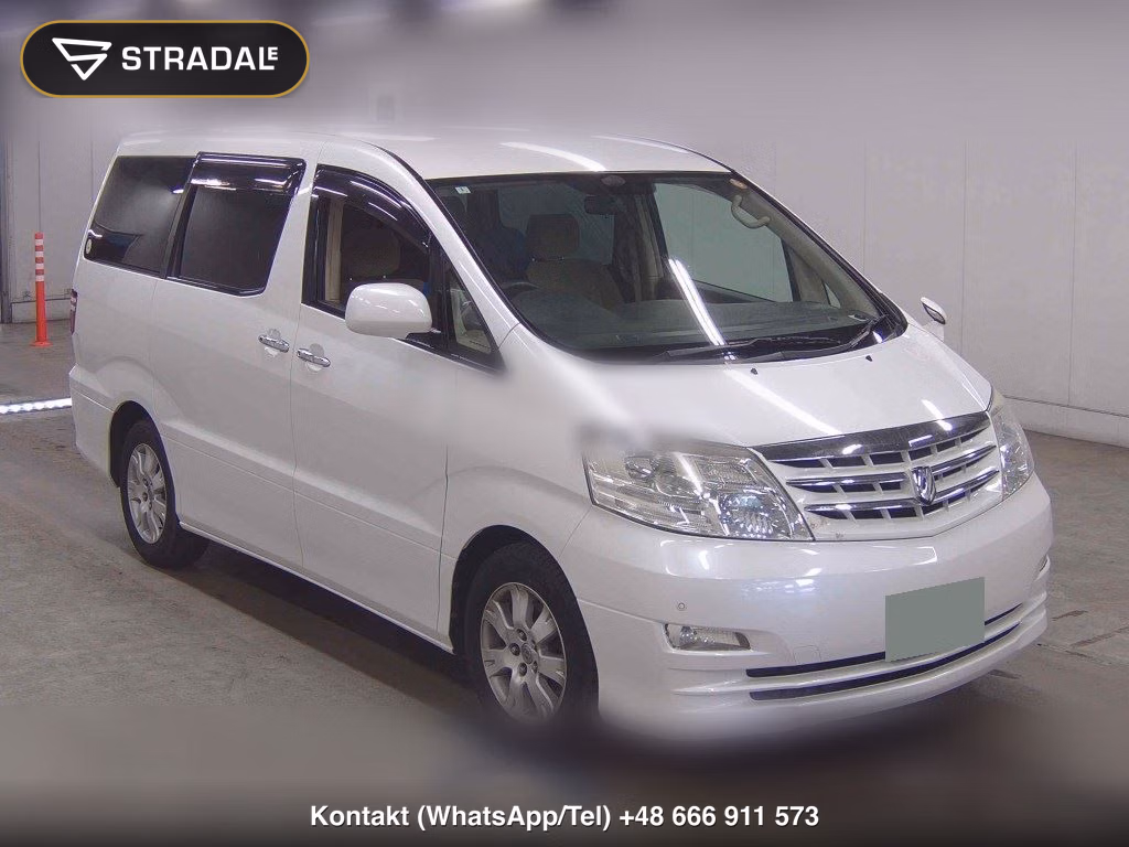 TOYOTA ALPHARD AX L EDITION 2008, aukcja z Japonii, zdjęcie 1