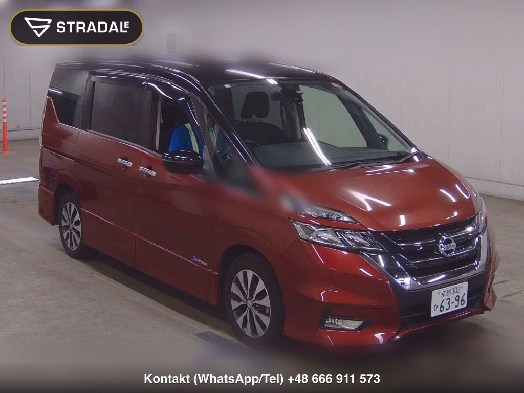 NISSAN SERENA 5D HIGHWAY STAR 2017, aukcja z Japonii, zdjęcie 1
